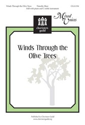 Winds Through the Olive Trees SAB choral sheet music cover Thumbnail